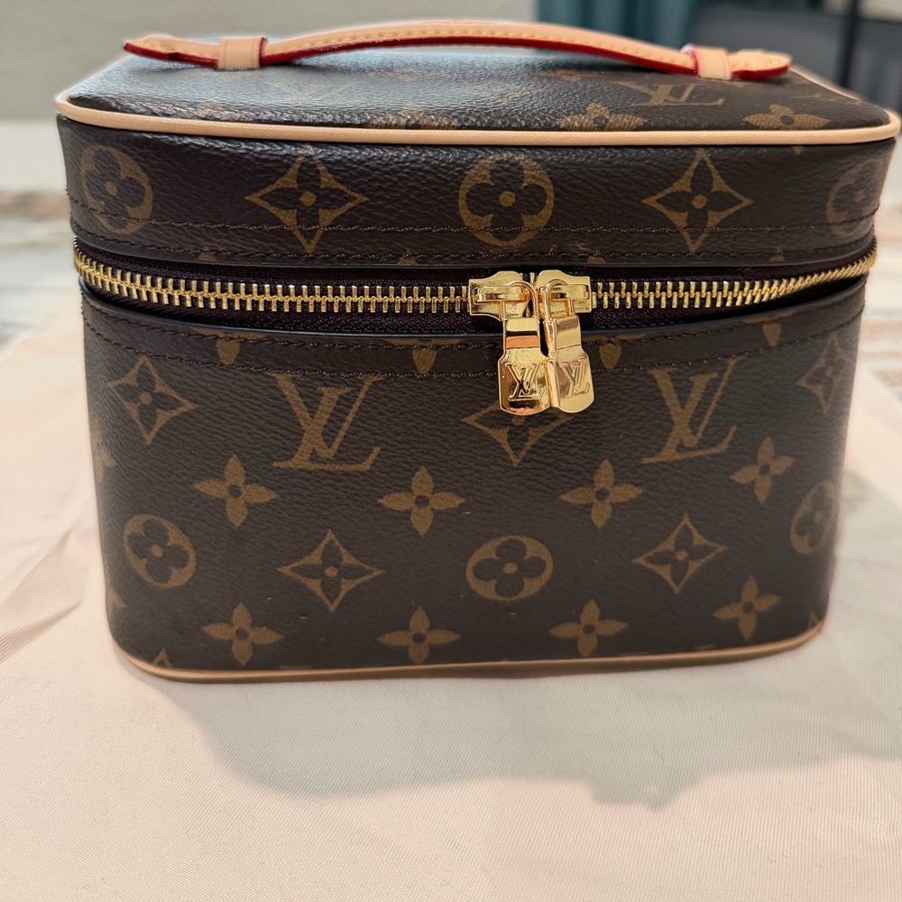 Louis Vuitton Brown Monogram Vanity Bag